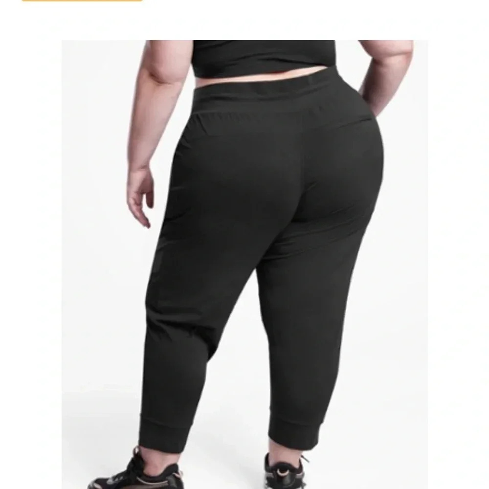 Athleta Women's Size 20 Trekkie North Jogger Pants Plus Black NWT - Picture 9 of 11